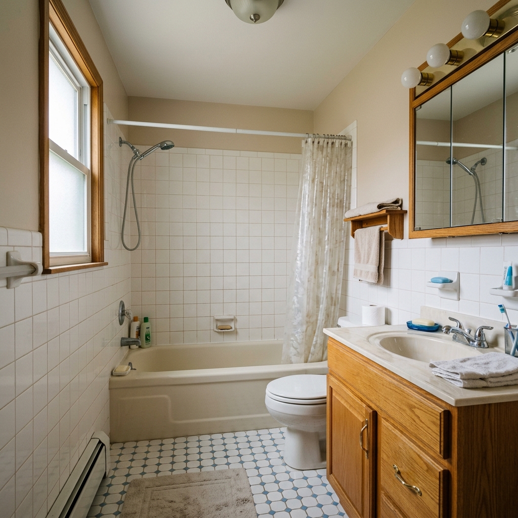 Bathroom Before